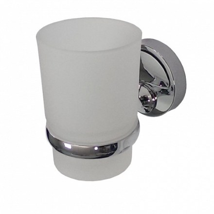 Стакан стеклянный с креплением к стене САНАКС 1206