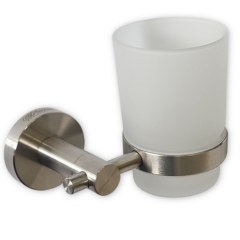 Стакан стеклянный с креплением к стене GFmark 80005