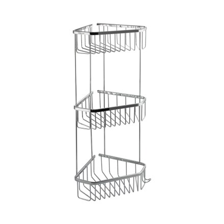 Полочка угловая из нержавеющей стали САНАКС 75044