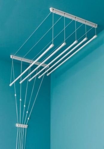 СУШИЛКА ПОТОЛОЧНАЯ FAMILIA 5 ПЛАНОК 180 СМ 12180