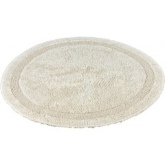 Коврик хлопковый в ванну круглый D100 кремовый ELIPS ПОЛЬША 850163