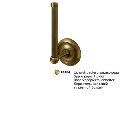 ДЕРЖАТЕЛЬ ТУАЛЕТНОЙ БУМАГИ BISK СЕРИЯ DECO 00404