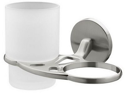 СТАКАН ДВОЙНОЙ ДЛЯ ЗУБНЫХ ЩЕТОК BISK СЕРИЯ VIRGINIA 72081