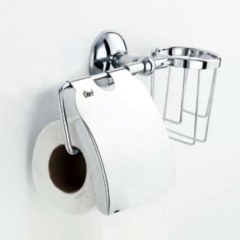Держатель туалетной бумаги и освежителя настенный LIDER 1073