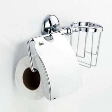 Держатель туалетной бумаги и освежителя настенный LIDER 1073