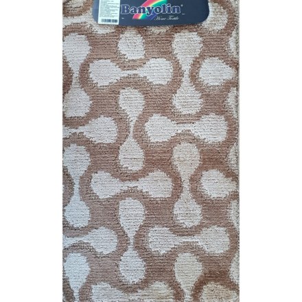 Коврик в ванную CLASSIC MULTI одинарный КОРИЧНЕВЫЙ 00264