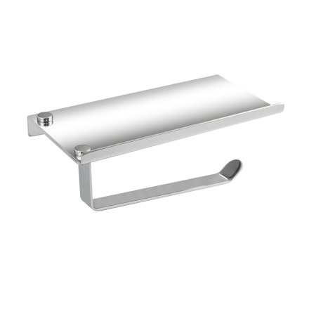 Держатель туалетной бумаги с полочкой GFmark 79905