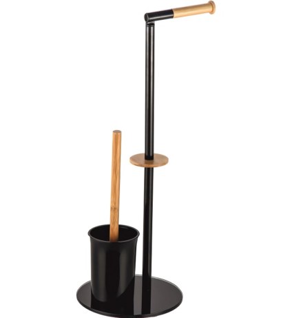СТОЙКА ДЛЯ ТУАЛЕТА ЧЕРНАЯ PLAIN 07618