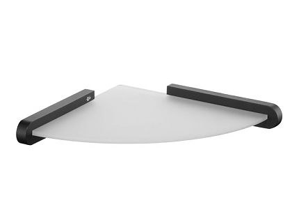 Полка угловая FUTURA BLACK 02956