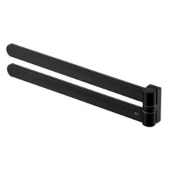 ВЕШАЛКА ДВОЙНАЯ FUTURA BLACK 02968