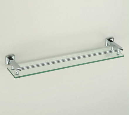 Полка стеклянная одинарная 60см Savol S-609591