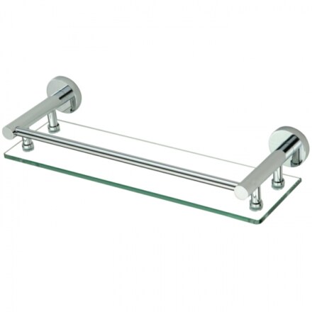 Полка стеклянная одинарная 40 см Savol S-408791