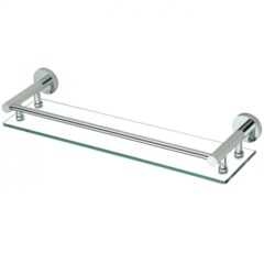 Полка стеклянная одинарная 50 см Savol S-508791