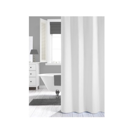 Штора для ванны MADEIRA 180X200 белая SEALSKIN