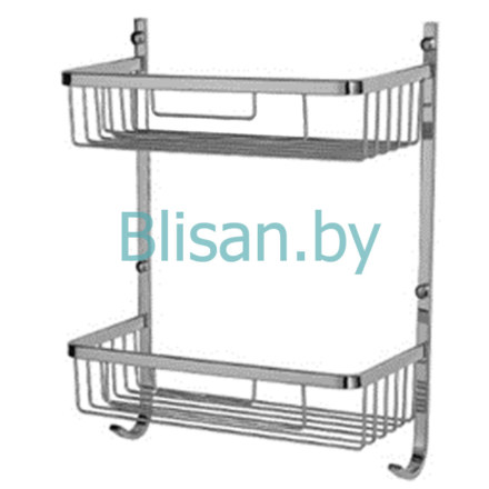 Полка решетка прямая двойная KAISER 002522