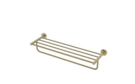 Полка с полотенцедержателем BRONZE KAISER KH-4109