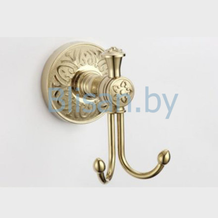 Крючок двойной SAVOL золото S-005854В