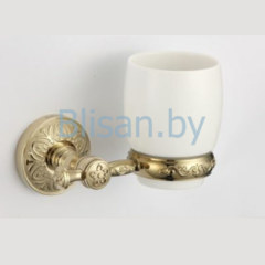 Стакан керамический SAVOL золото S-005858В