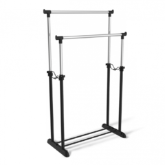 Вешалка Sheffilton SHT-WR4150 (черный/черный муар/хром лак)