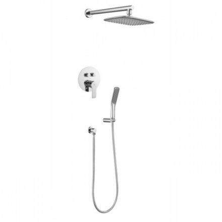 Душевая система скрытого монтажа Kaiser Rios 66077 с верхним и нижним душем