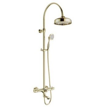 Душевая система с термостатом kaiser Aria 03182-1 Bronze