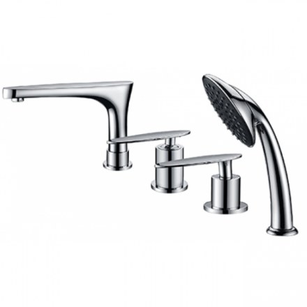 Смеситель для ванны на 4 отверстий Kaiser Star 02222