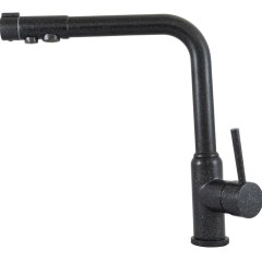 Смеситель для кухни под фильтр Kaiser Teka 13044-2 Black мрамор