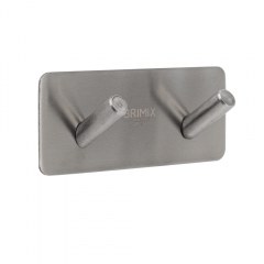 Крючок двойной на планке самоклейка без сверления BRIMIX 541