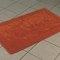 Коврик хлопковый в ванную QUATRO 130Х70 ТЕРРА