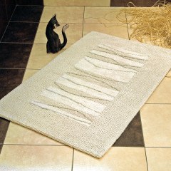 Кковрик хлопковый GAJA 60X60 кремовый