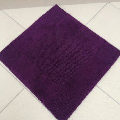 Коврик хлопковый в ванную LIDO 60X60 фиолетовый