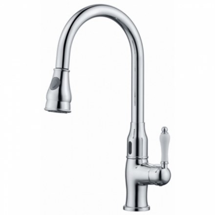 Смеситель для кухни Kaiser Vincent-Sensor 31366 сенсорный с выдвижной лейкой