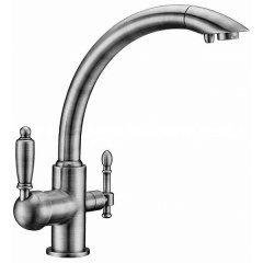 Смеситель для кухни под фильтр Kaiser Vincent 31244-2 Silver