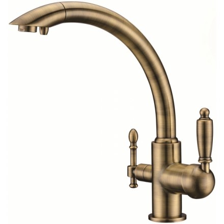 Смеситель для кухни под фильтр Kaiser Vincent 31244-3 Bronze