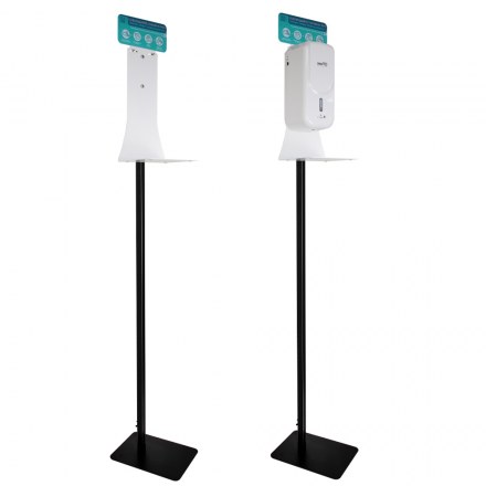 Мобильная стойка с каплесборником для сенсорных дозаторов GFmark Санакс 3859