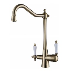 Смеситель для кухни под фильтр Kaiser Vincent 31844-3 Bronze