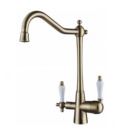 Смеситель для кухни под фильтр Kaiser Vincent 31844-3 Bronze