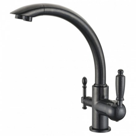 Смеситель для кухни под фильтр Kaiser Vincent 31244-5 Black Pearl