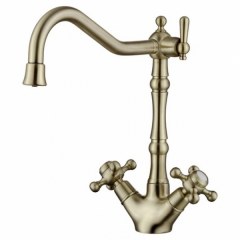 Смеситель для кухни под фильтр Kaiser Carlson Style 44133-1 Bronze