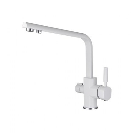Смеситель для кухни под фильтр Kaiser Decor 40144-10 White