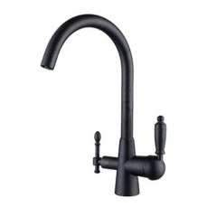 Смеситель для кухни под фильтр Kaiser Vincent Black Marble 31744-2