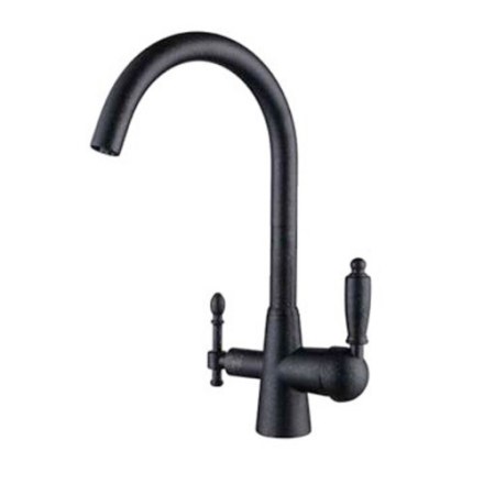 Смеситель для кухни под фильтр Kaiser Vincent Black Marble 31744-2
