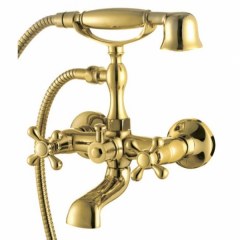 Смеситель для ванной Kaiser Carlson Style 44222-3 Gold