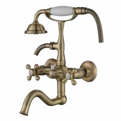 Смеситель для ванной Kaiser Carlson Style 44422-1 Bronze