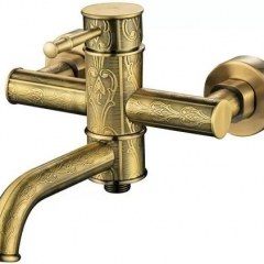 Смеситель для ванной Kaiser – Milos 51022-1 Bronze