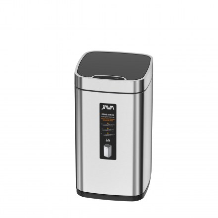 Сенсорное мусорное ведро 12L Matt Steel 883-12