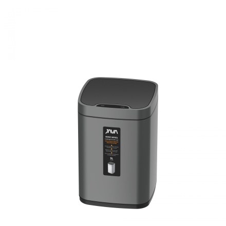 Сенсорное мусорное ведро 9L Dark Gray 883-9Q