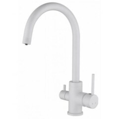 Смеситель для кухни под фильтр Kaiser Merkur 26744-4 White