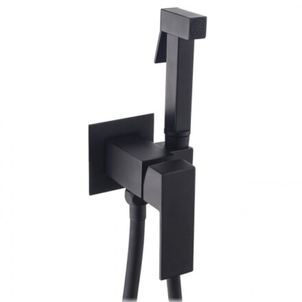 Смеситель для биде встраиваемый Kaiser Sonat 34777-2 Black-Mat