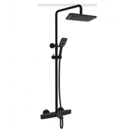 Душевая система с термостатом Kaiser Star 02182-2 Black